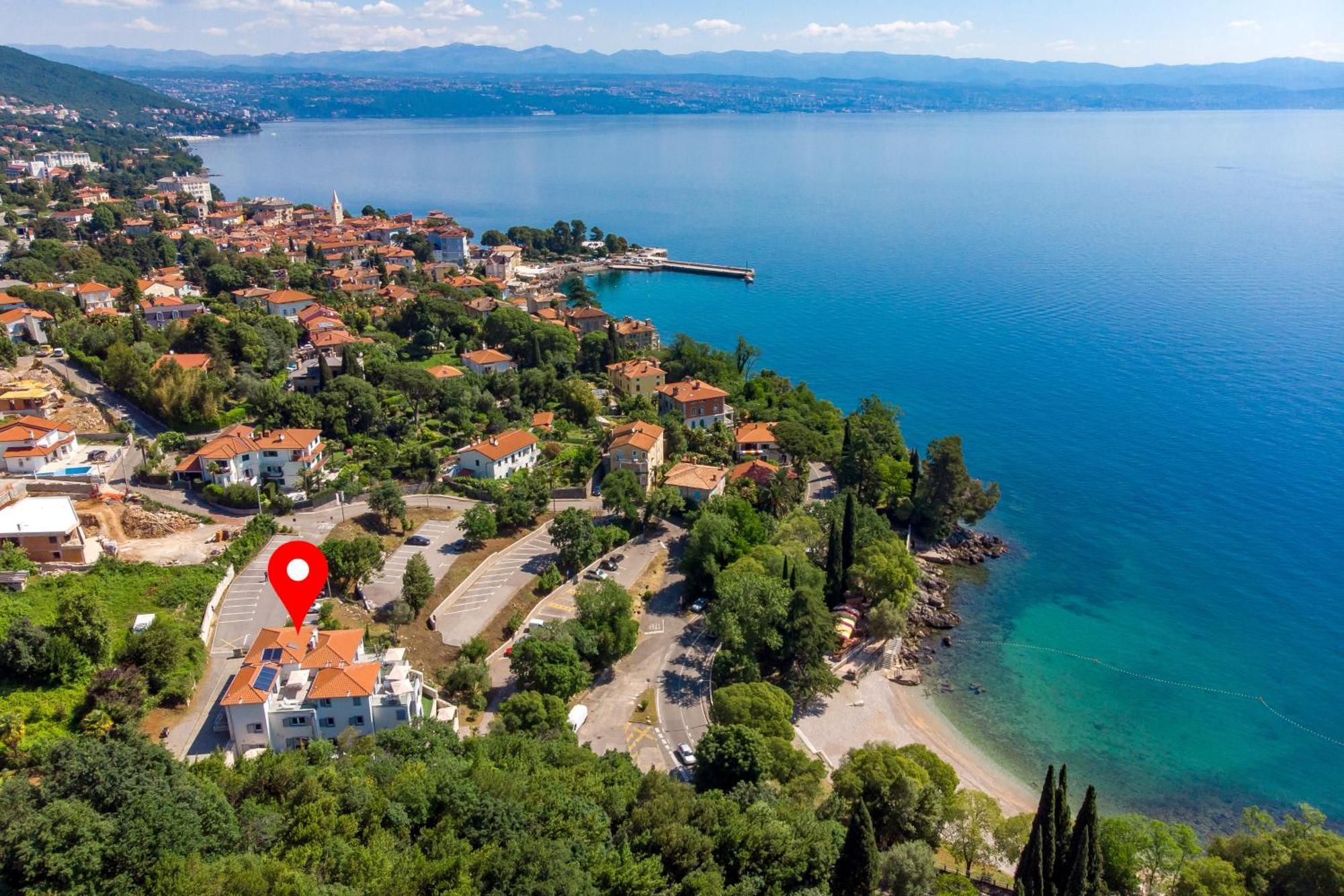 Plage Lovran Residence Zewnętrze zdjęcie