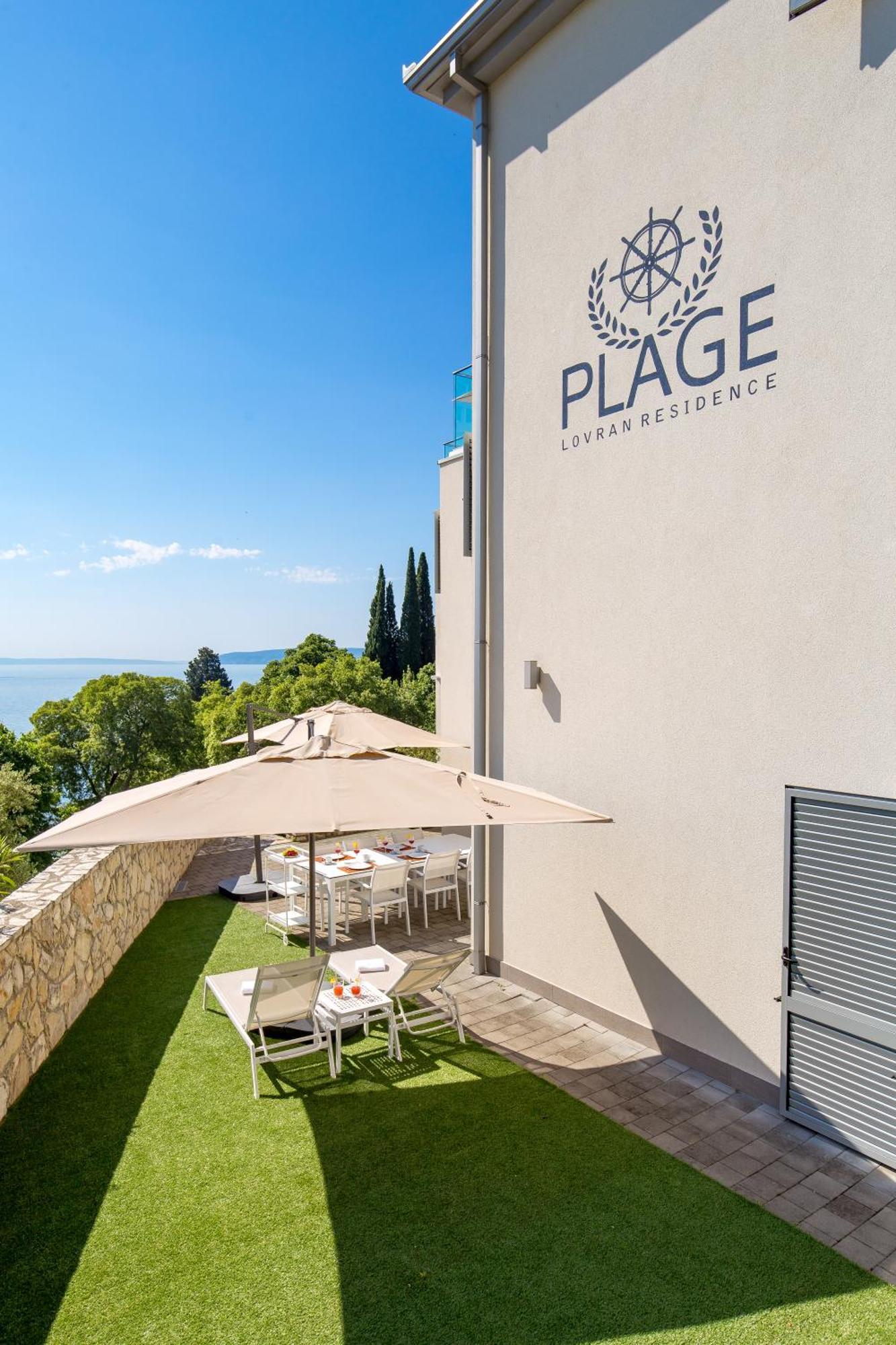 Plage Lovran Residence Zewnętrze zdjęcie