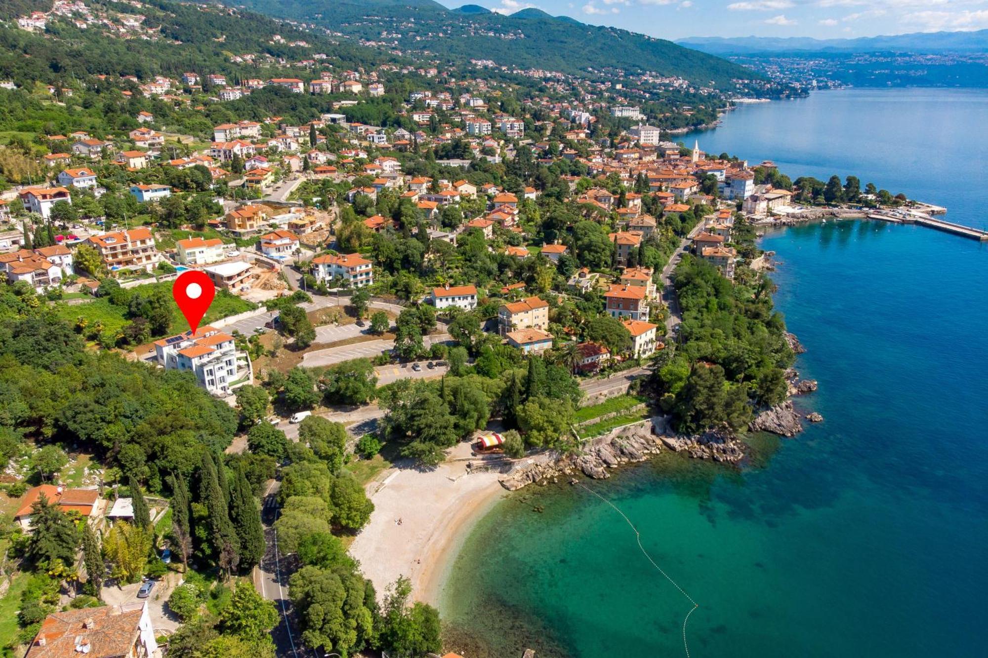 Plage Lovran Residence Zewnętrze zdjęcie